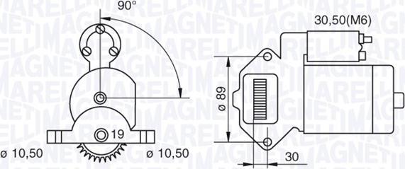 Magneti Marelli 063280022010 - Стартер www.autospares.lv