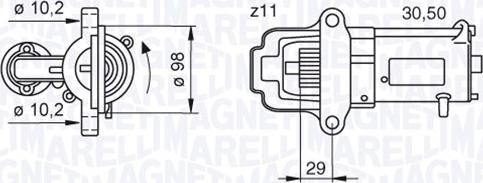 Magneti Marelli 063280027010 - Starteris autospares.lv