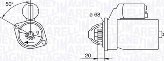 Magneti Marelli 063226801010 - Starter www.autospares.lv