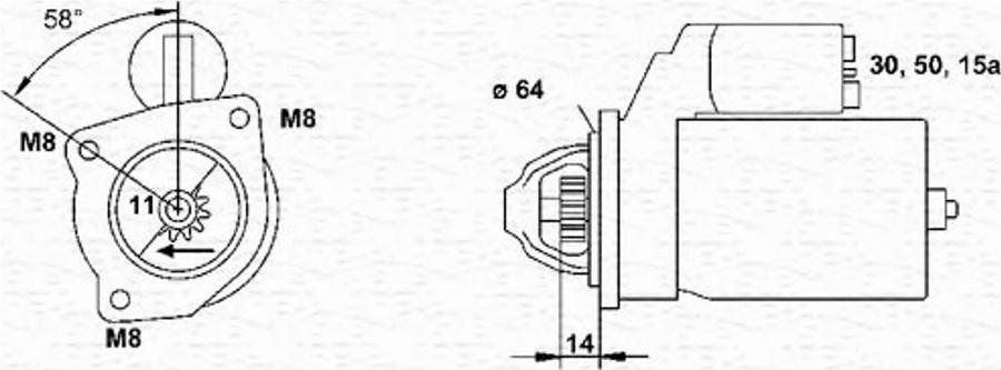 Magneti Marelli 063221431010 - Starteris www.autospares.lv