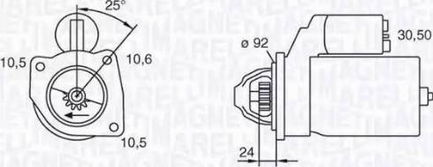 Magneti Marelli 063227501010 - Starter www.autospares.lv