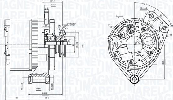 Magneti Marelli 063739061010 - Ģenerators www.autospares.lv