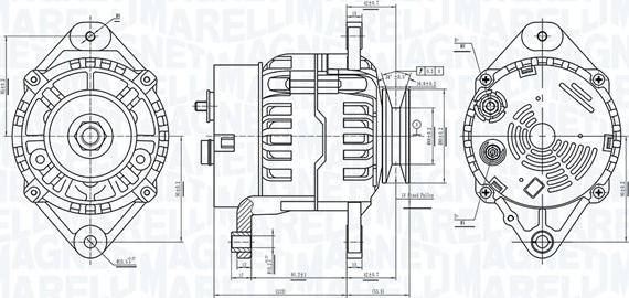 Magneti Marelli 063734085010 - Ģenerators www.autospares.lv