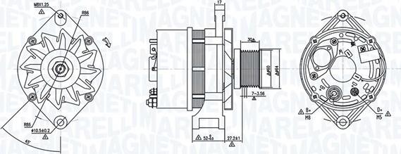 Magneti Marelli 063735605010 - Ģenerators www.autospares.lv