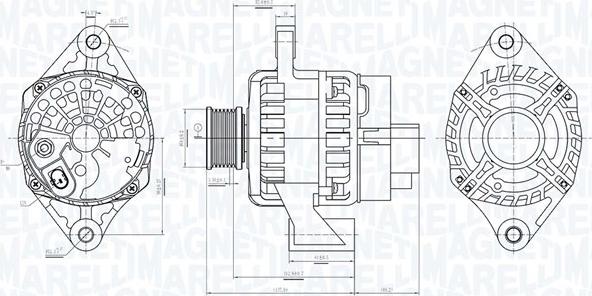 Magneti Marelli 063736094010 - Ģenerators www.autospares.lv