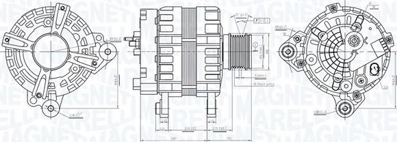 Magneti Marelli 063736193010 - Ģenerators autospares.lv