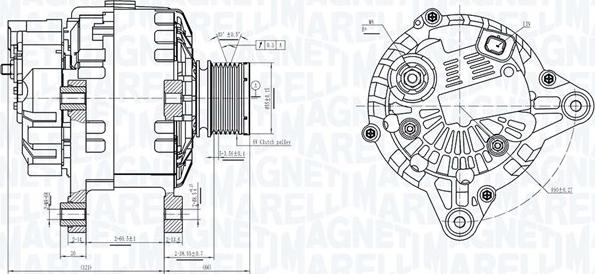 Magneti Marelli 063736363010 - Генератор www.autospares.lv