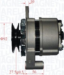 Magneti Marelli 063730050010 - Ģenerators autospares.lv