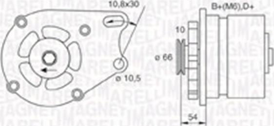 Magneti Marelli 063730013010 - Ģenerators www.autospares.lv