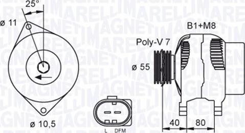 Magneti Marelli 063730034010 - Ģenerators www.autospares.lv