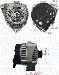 Magneti Marelli 063730845010 - Ģenerators www.autospares.lv