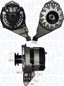 Magneti Marelli 063730889010 - Ģenerators autospares.lv