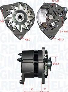 Magneti Marelli 063730305010 - Генератор www.autospares.lv