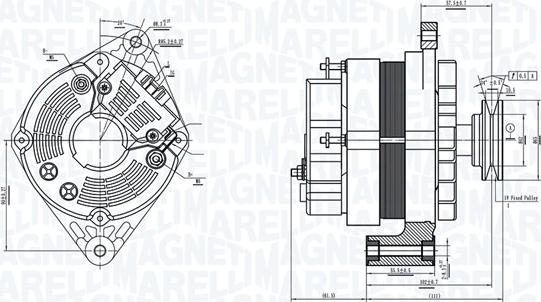 Magneti Marelli 063730375010 - Ģenerators www.autospares.lv