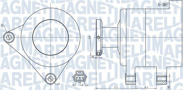 Magneti Marelli 063731999010 - Ģenerators autospares.lv