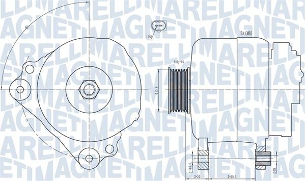 Magneti Marelli 063731992010 - Ģenerators autospares.lv