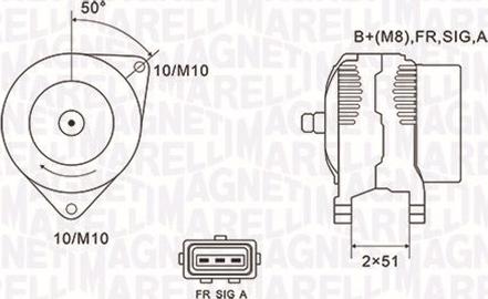 Magneti Marelli 063731941010 - Ģenerators autospares.lv