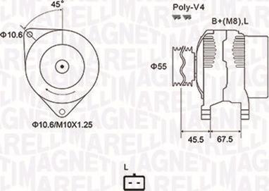 Magneti Marelli 063731963010 - Ģenerators www.autospares.lv