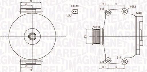 Magneti Marelli 063731908010 - Ģenerators autospares.lv