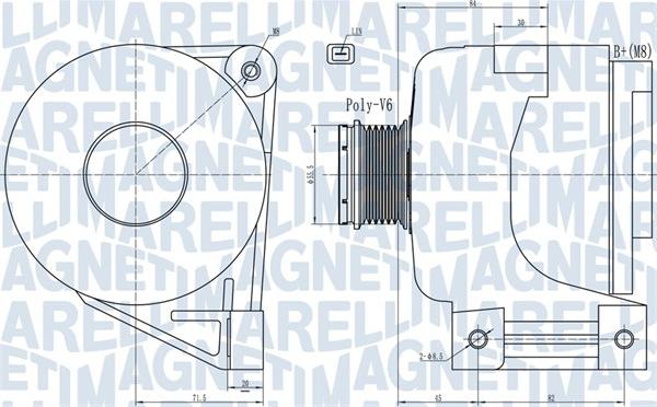 Magneti Marelli 063731988010 - Генератор www.autospares.lv