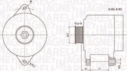 Magneti Marelli 063731978010 - Ģenerators autospares.lv