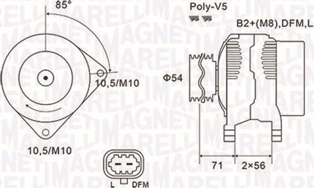 Magneti Marelli 063731973010 - Ģenerators www.autospares.lv