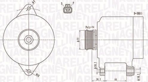 Magneti Marelli 063731409010 - Генератор www.autospares.lv