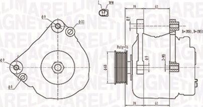 Magneti Marelli 063731402010 - Ģenerators www.autospares.lv