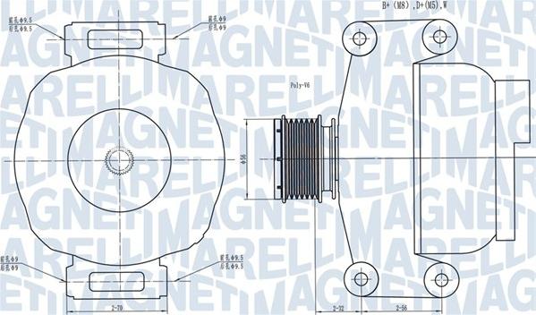 Magneti Marelli 063731489010 - Ģenerators autospares.lv