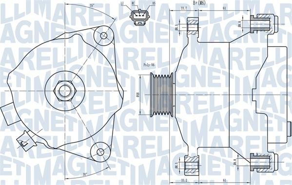 Magneti Marelli 063731483010 - Ģenerators www.autospares.lv