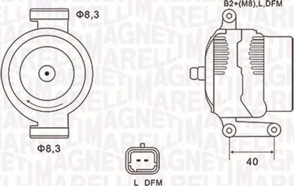 Magneti Marelli 063731470010 - Ģenerators autospares.lv