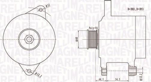 Magneti Marelli 063731696010 - Ģenerators www.autospares.lv