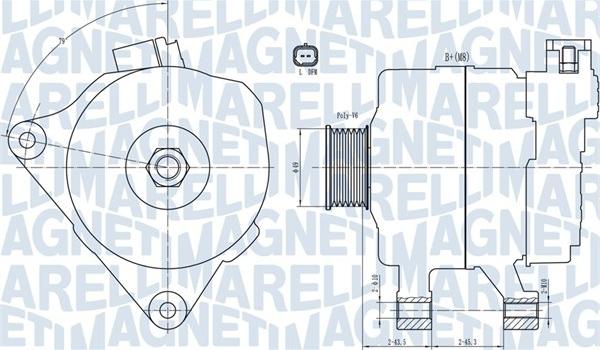 Magneti Marelli 063731687010 - Ģenerators autospares.lv