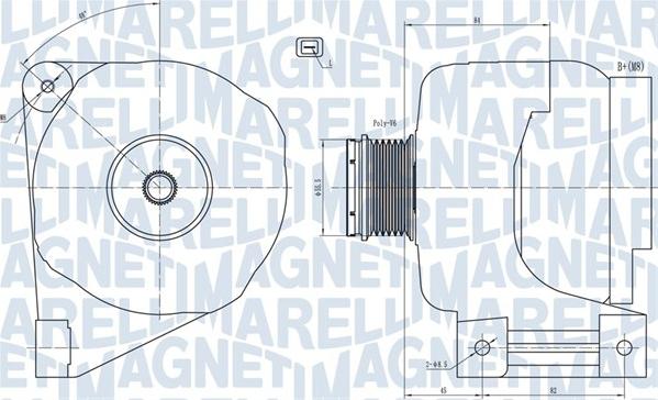 Magneti Marelli 063731673010 - Генератор www.autospares.lv