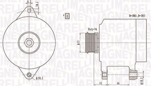 Magneti Marelli 063731157010 - Ģenerators autospares.lv