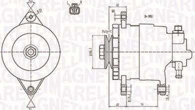 Magneti Marelli 063731172010 - Ģenerators www.autospares.lv