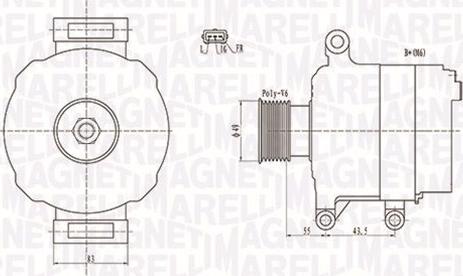 Magneti Marelli 063731869010 - Ģenerators www.autospares.lv