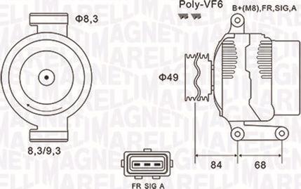 Magneti Marelli 063731864010 - Ģenerators www.autospares.lv