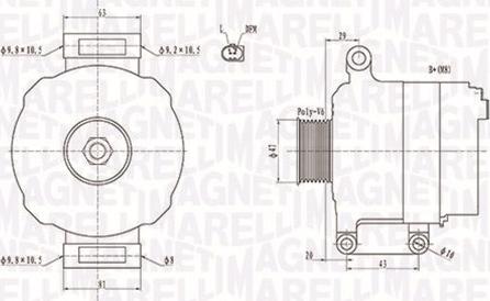 Magneti Marelli 063731867010 - Ģenerators www.autospares.lv