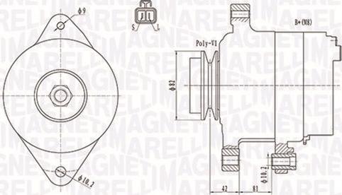 Magneti Marelli 063731806010 - Alternator www.autospares.lv