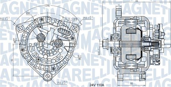 Magneti Marelli 063731871010 - Ģenerators www.autospares.lv