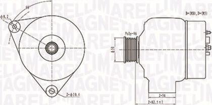 Magneti Marelli 063731301010 - Alternator www.autospares.lv