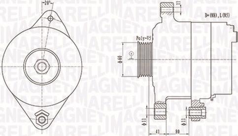 Magneti Marelli 063731258010 - Генератор www.autospares.lv