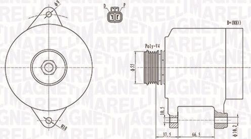 Magneti Marelli 063731283010 - Ģenerators autospares.lv