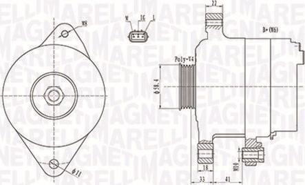 Magneti Marelli 063731793010 - Ģenerators autospares.lv