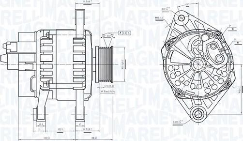 Magneti Marelli 063731743010 - Ģenerators www.autospares.lv