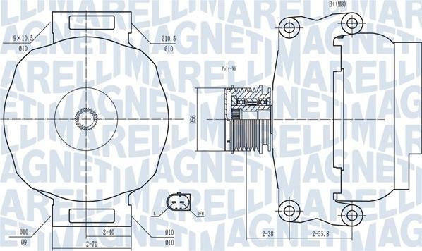 Magneti Marelli 063731769010 - Ģenerators www.autospares.lv