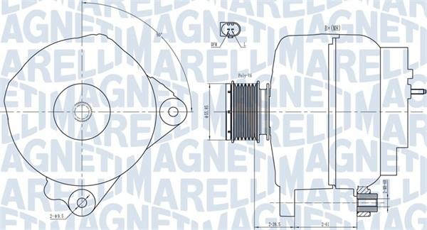 Magneti Marelli 063731763010 - Ģenerators www.autospares.lv