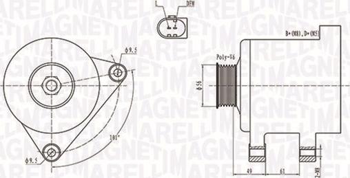 Magneti Marelli 063731782010 - Ģenerators www.autospares.lv