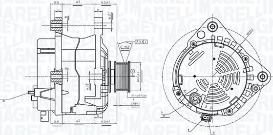 Magneti Marelli 063733837010 - Ģenerators www.autospares.lv